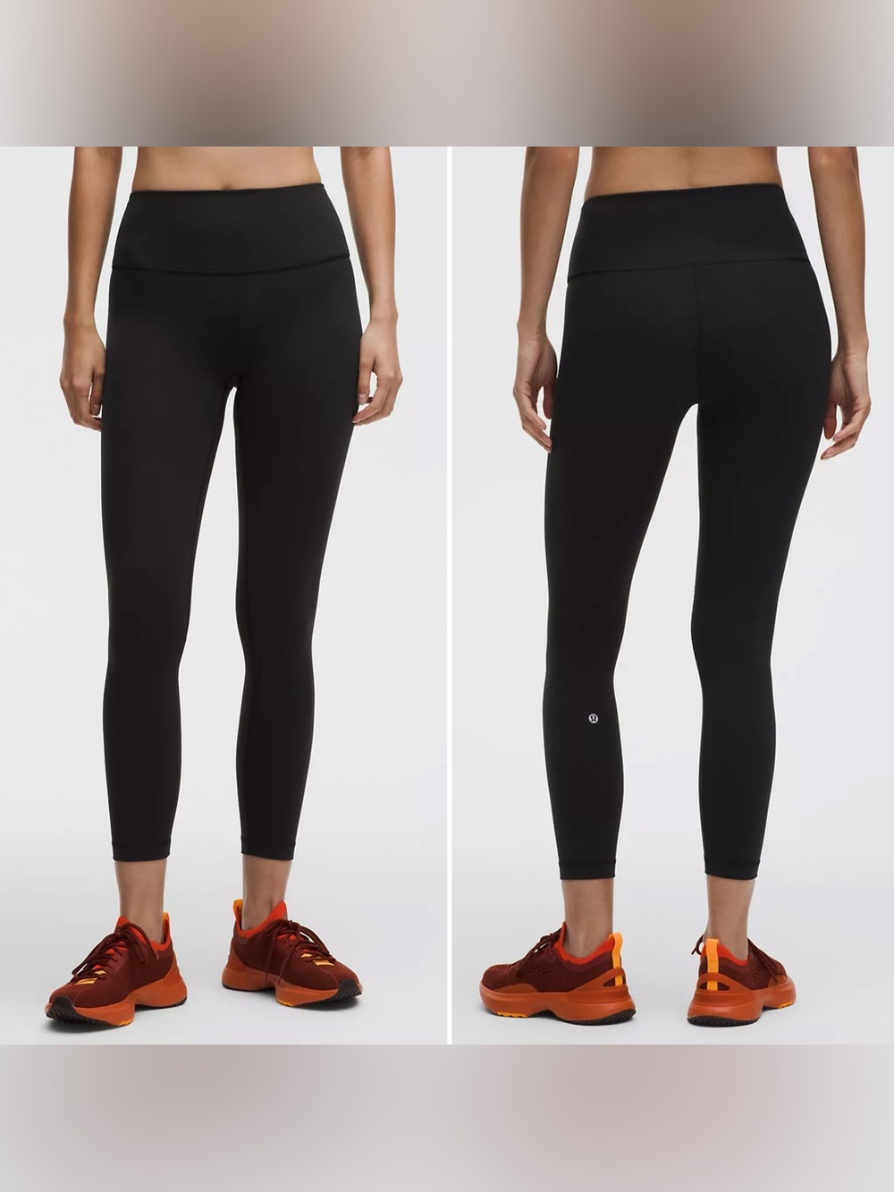 Lululemon Wunder Train High-Rise Tights 25" Women’s Size 8 Black